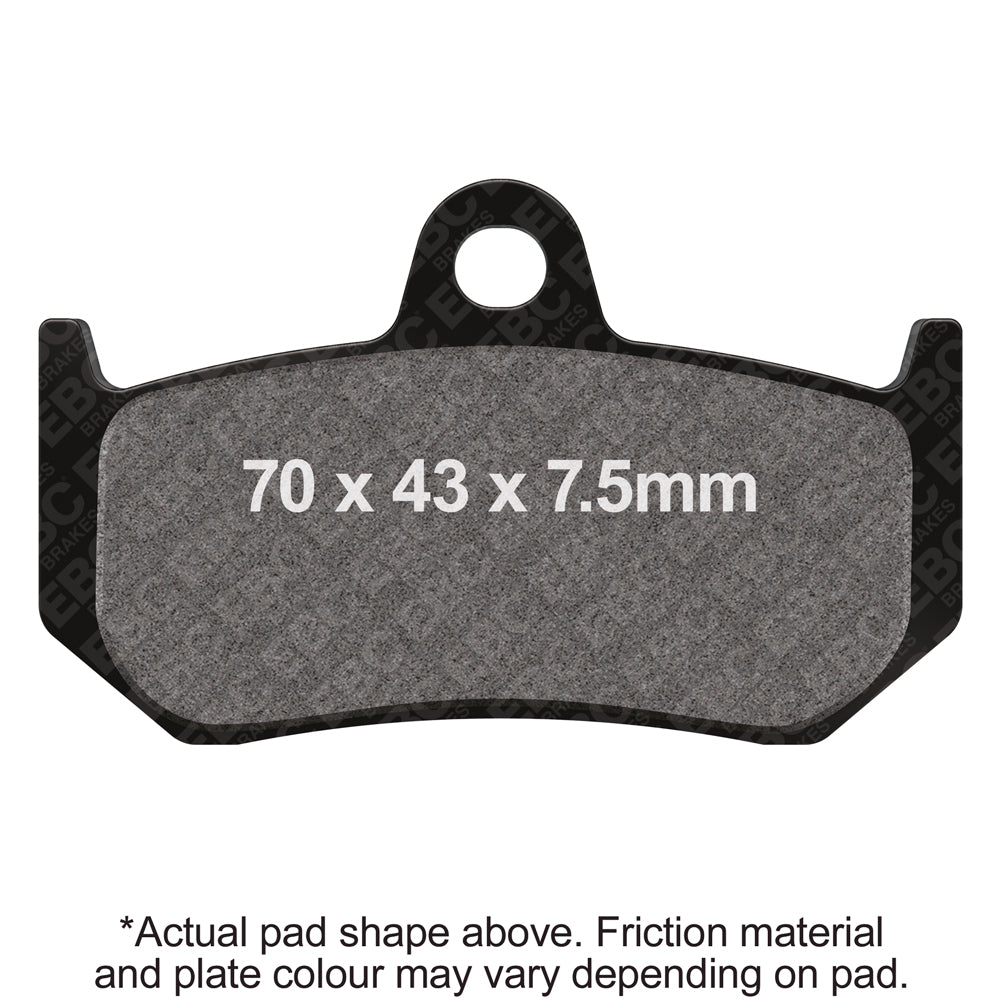 EBC 99-03 MV Agusta F4 750 All Model Nissin Calipers Rear Left Sintered R/HH Brake Pads