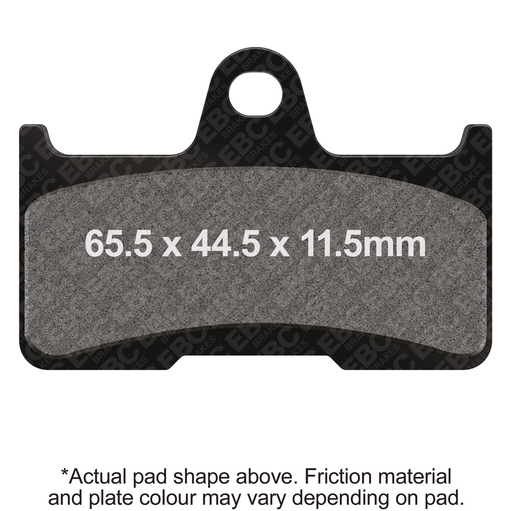 EBC 02-08 Yamaha YFM 660 Grizzly Hunter Edition Front Left R Series Sintered Brake Pads