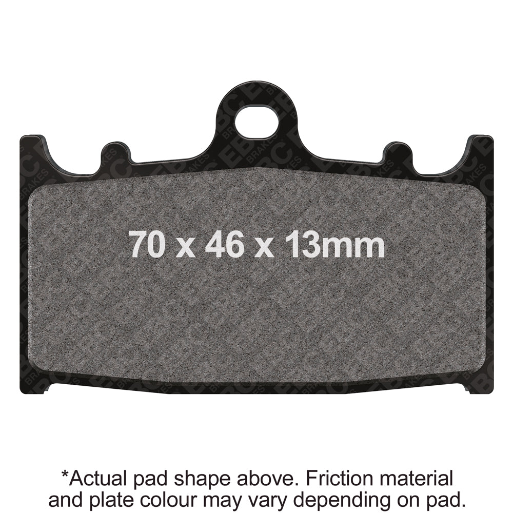 EBC 02-04 Suzuki VL 1500 Intruder LC Front Left Sintered HH Brake Pads