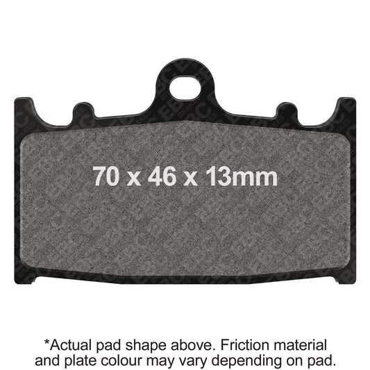 EBC 02-04 Suzuki VL 1500 Intruder LC Front Left Sintered HH Brake Pads