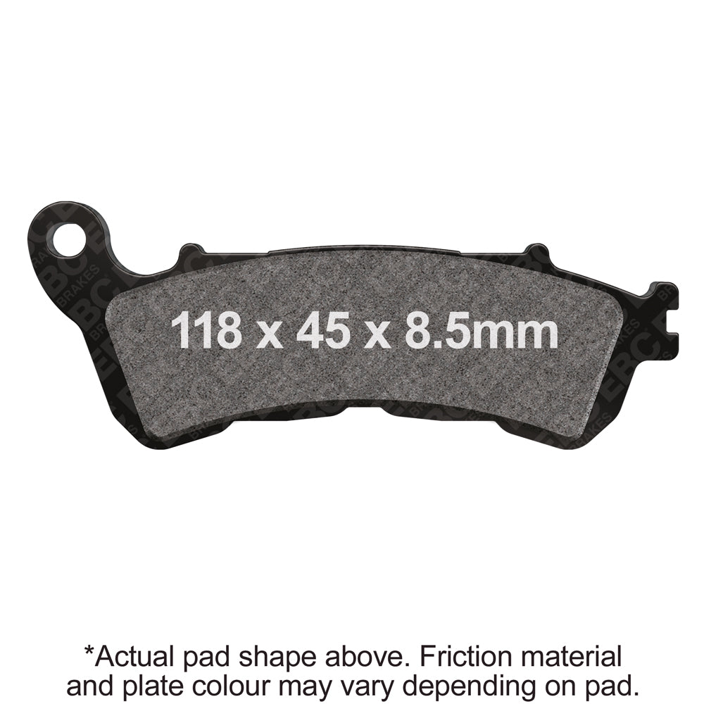 EBC 11-14 Honda CBR 250 RA ABS Model Front Left/Right Sintered HH/R Brake Pads