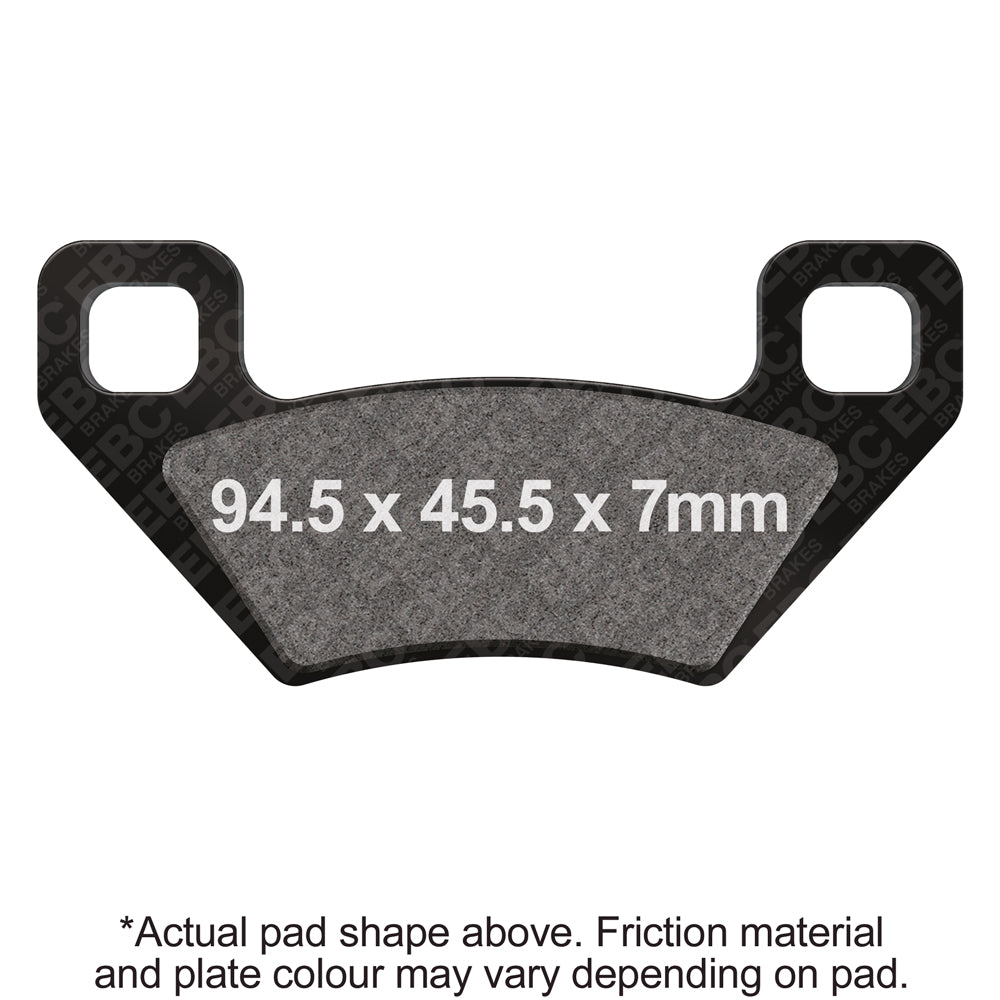 EBC 05-09 Arctic Cat ATV 250 2x4 Utility Front Left/Right R Series Sintered Brake Pads