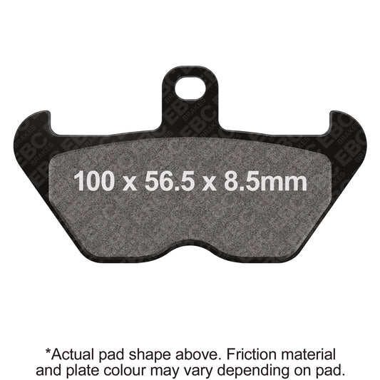 EBC 88-93 BMW K1 16 Valve Front Left/Right Sintered HH/R Brake Pads