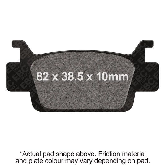 EBC 05-11 Honda TRX 500 Fourtrax Foreman Front Left/Right R Series Sintered Brake Pads
