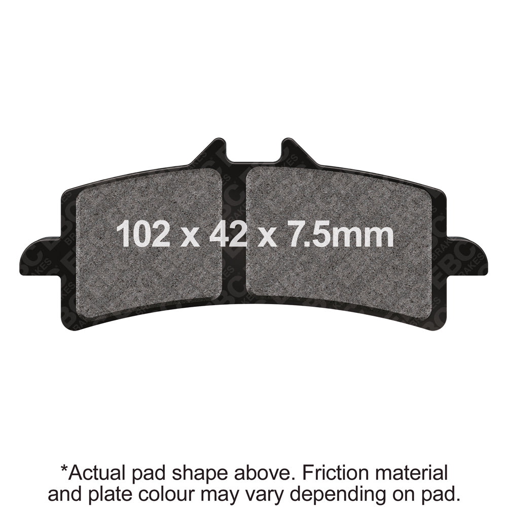 EBC 14-17 Honda CBR 1000 RR SP (w/Brembo Front Calipers) Front Left/Right Sintered HH Brake Pads