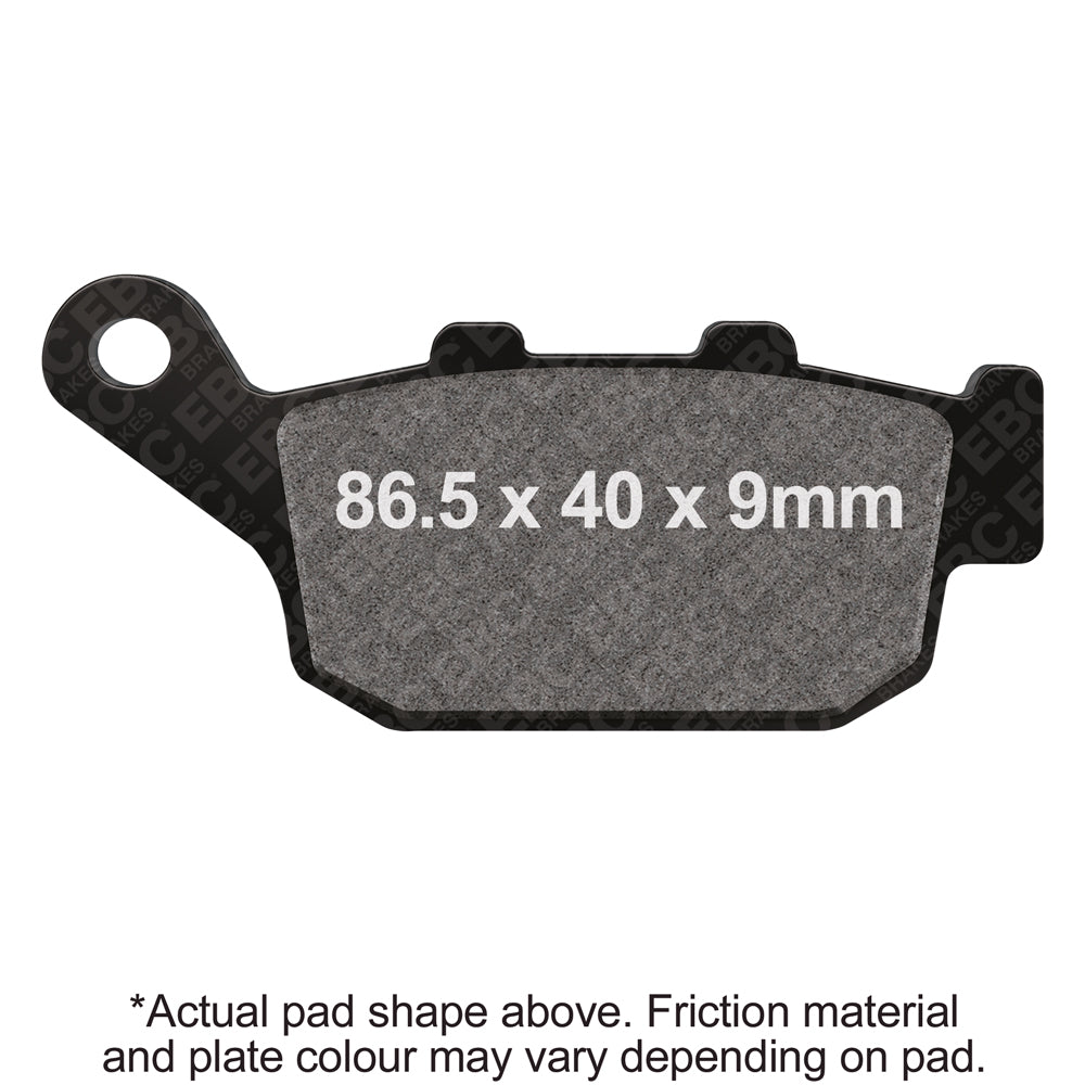EBC 11-14 Honda CBR 250 R Model Rear Left/Right FA-SFA-TT-X Brake Pads