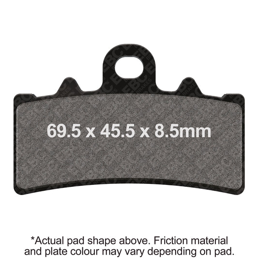 EBC 21-23 BMW CE04 Electric Front Left/Right FA-SFA-X Brake Pads