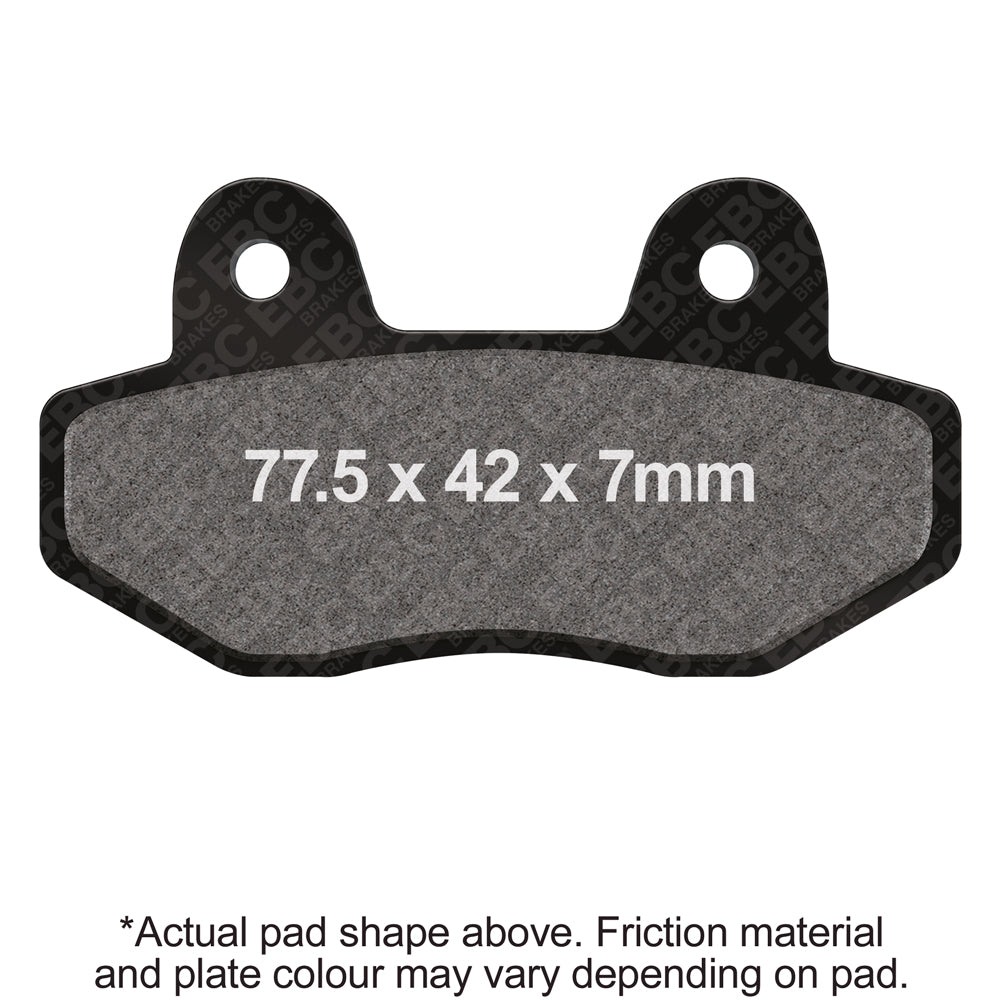 EBC 2023 Kayo K2 230 4T Front Left/Right R Series Sintered Brake Pads Brake Pads