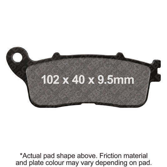 EBC 10-14 Honda VFR 1200 FD Automatic Transmission Model Rear Left Sintered R/HH Brake Pads