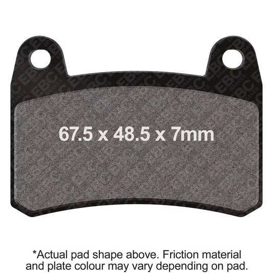 EBC 18-20 Benelli Leoncino 125 Front Left/Right FA-SFA-X Brake Pads
