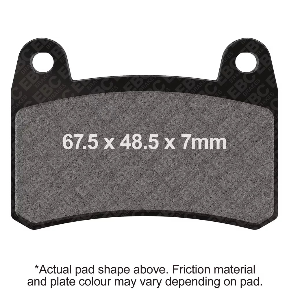 EBC 18-20 Benelli Leoncino 125 Front Left Semi-Sintered Vee Brake Pads