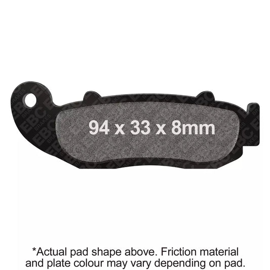 EBC 15-16 CSC RX3 Cyclone 250 Front Left FA-SFA-X Brake Pads