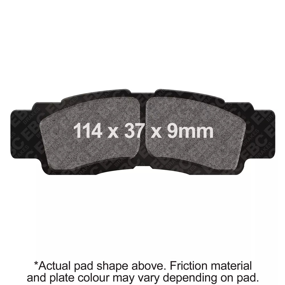 EBC 21-24 Yamaha RMAX 2 EPS YXE 10WP Front Left/Right R Series Sintered Brake Pads