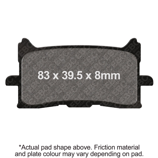 EBC 19-21 Honda CB 650 R Front Left/Right Sintered HH/R Brake Pads