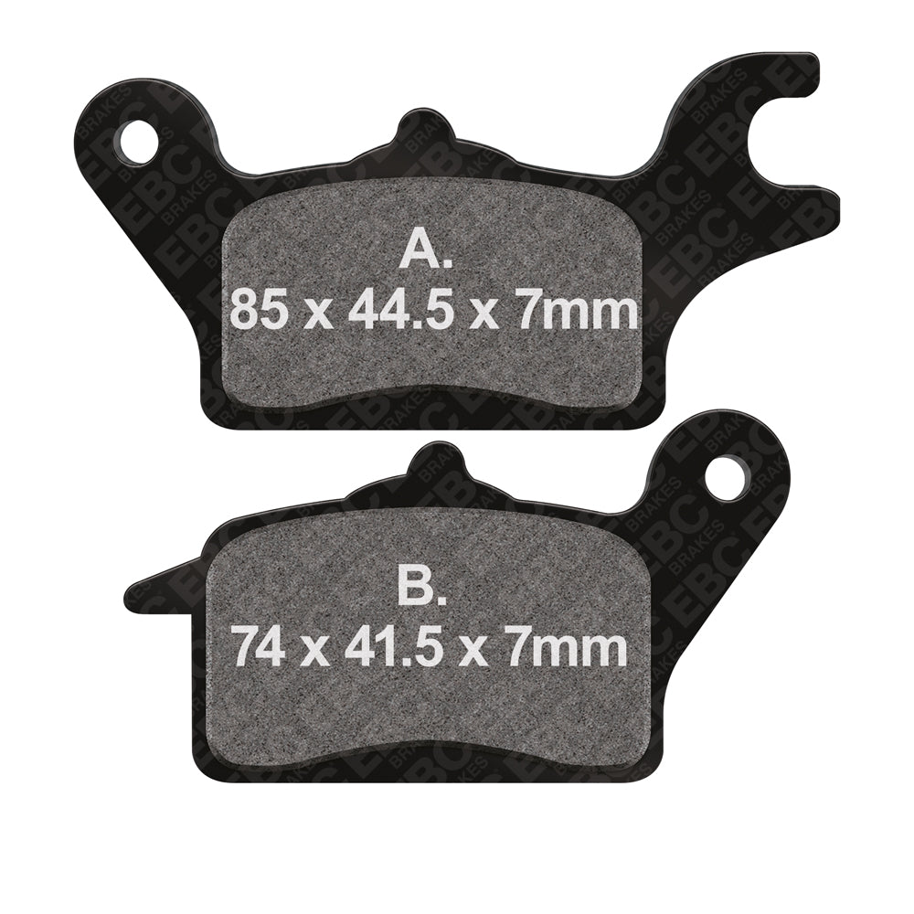 EBC 18-23 Honda C 125 Super Cub ABS Front Left FA-SFA-X Brake Pads