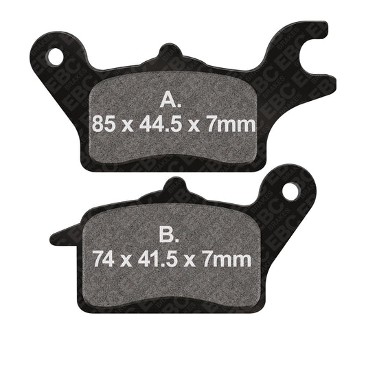 EBC 18-23 Honda C 125 Super Cub ABS Front Left FA-SFA-X Brake Pads