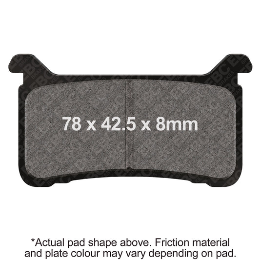 EBC 18-21 Honda CBR 600 RR Model Front Left/Right Sintered HH/R Brake Pads