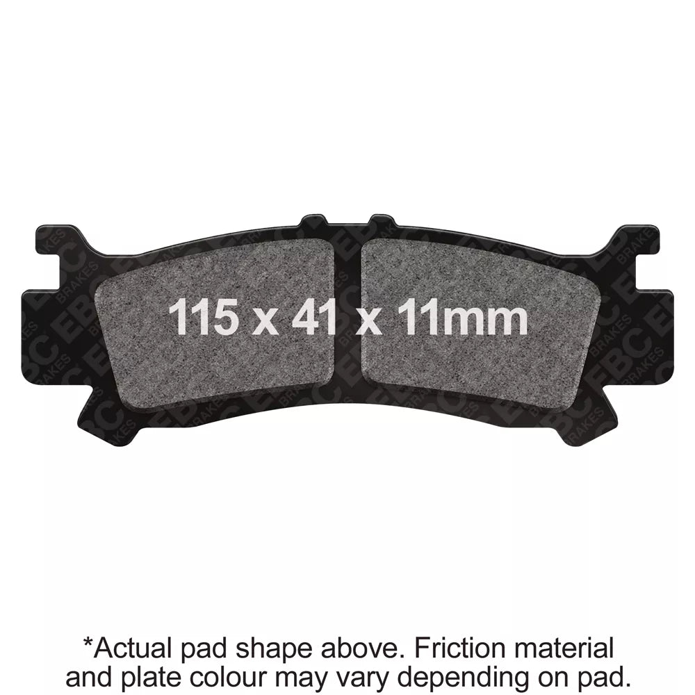 EBC 16-23 Honda SXS 1000 Pioneer (4 Seater) Front Right R Series Sintered Brake Pads
