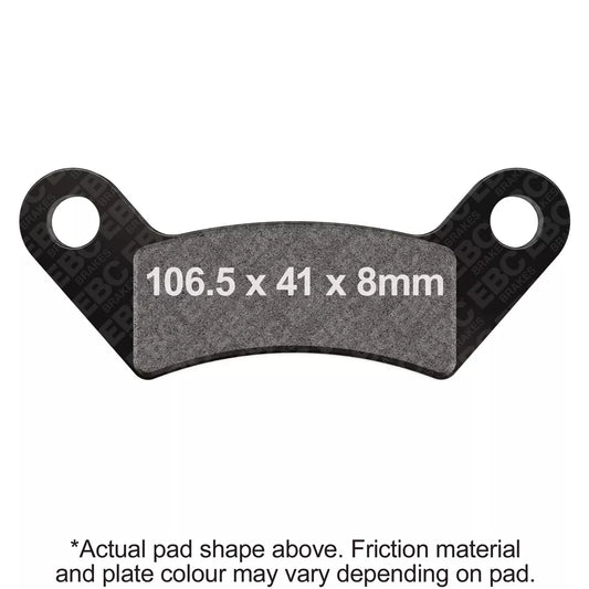 EBC 17-19 Arctic Cat Side-X-Side 900 Stampede XT/XTR (Incl LTD) Front Left/Right R Brake Pads