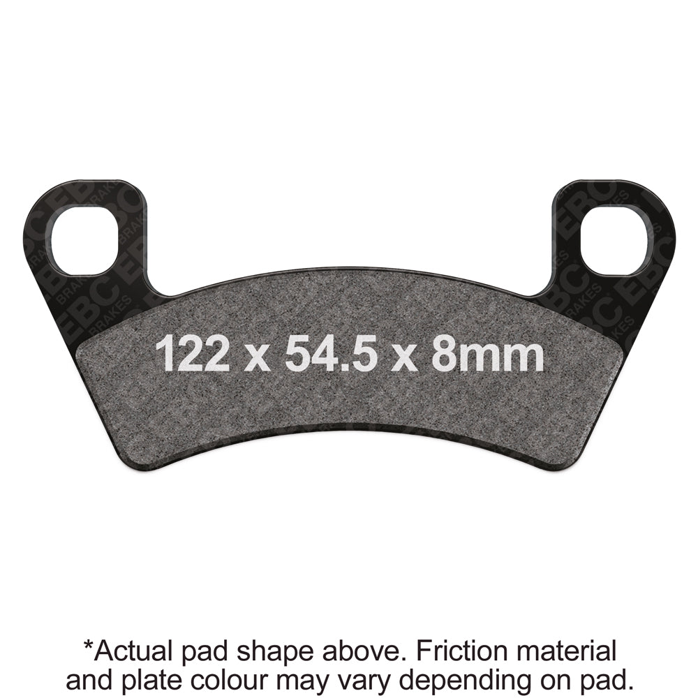 EBC 18-23 Arctic Cat Side X Side 1000 Wildcat XX (LTD/SE) Front Left/Right Sintered R Brake Pads