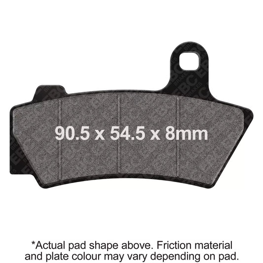 EBC 21-23 BMW R 18 Rear Left Sintered R/HH Brake Pads