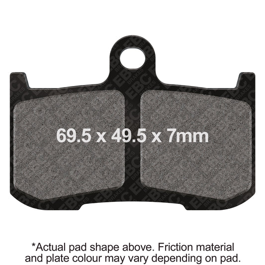 EBC 2017 Kawasaki Z 900 ZR 900 Front Left/Right GPFAX HH Race Brake Pads