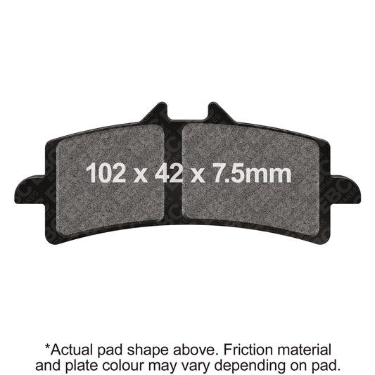 EBC 14-17 Honda CBR 1000 RR SP Brembo Front Calipers Front Left/Right GPFAX HH Race Brake Pads