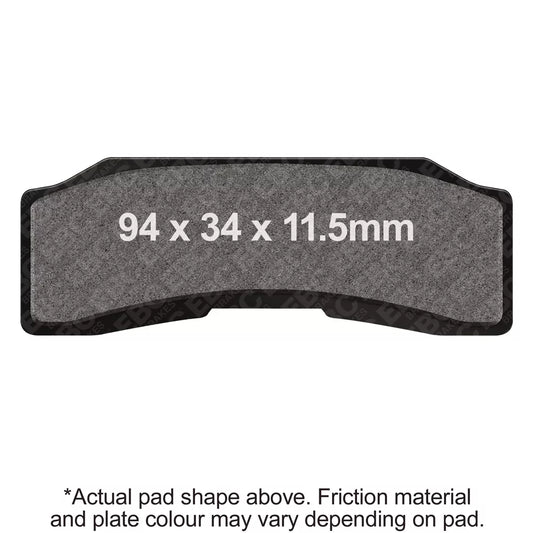 EBC 80-90 Yamaha TZ350 Front Left/Right GPFAX Sintered Brake Pad