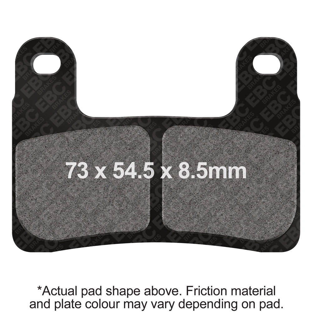 EBC 18-23 BMW S 1000 R (Disc Fitting Kit Required) Front Left/Right GPFAX HH Race Brake Pads