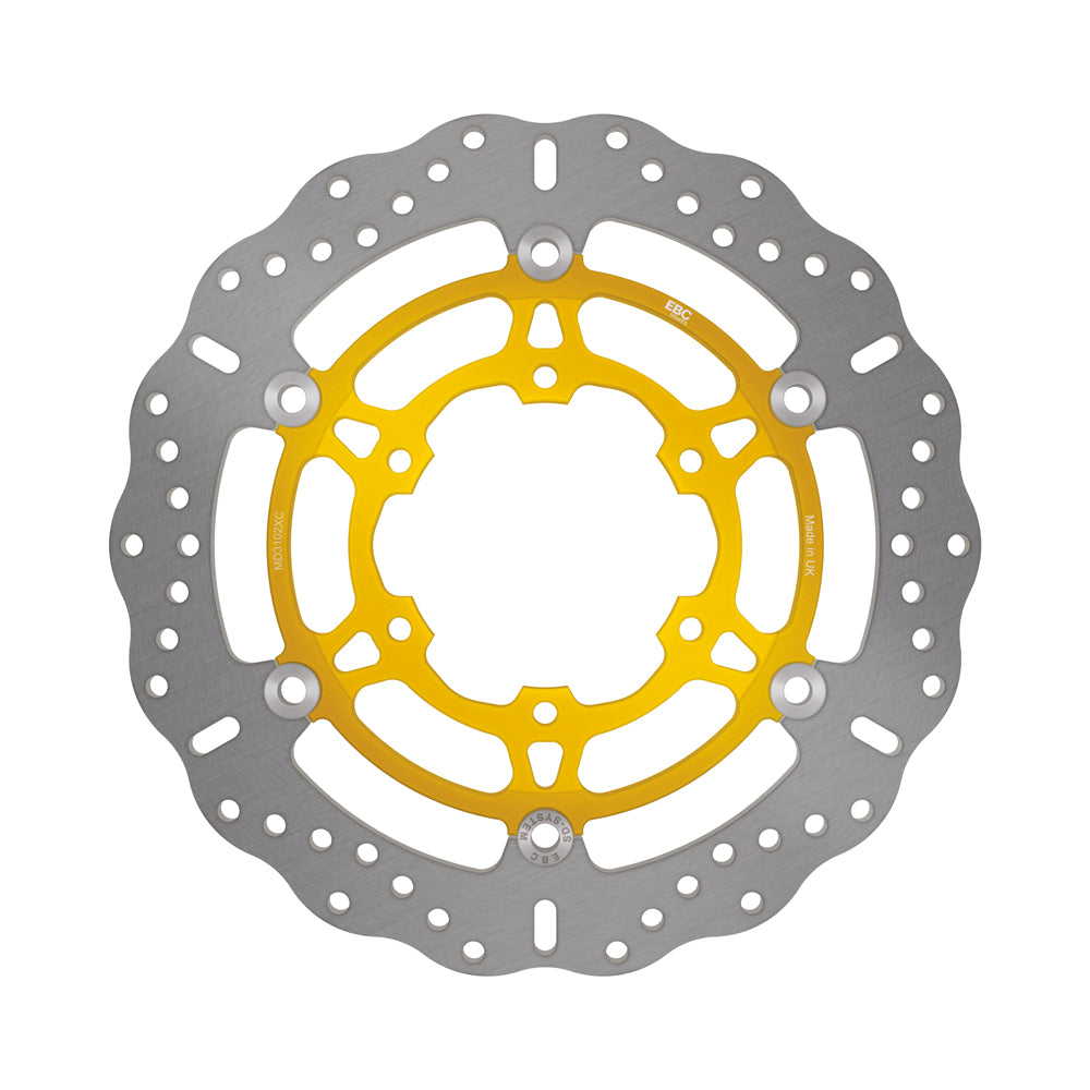 EBC 09-11 Suzuki GSX-R 1000 L Tokico Radial Caliper Front Left/Right Contour Profile Rotor