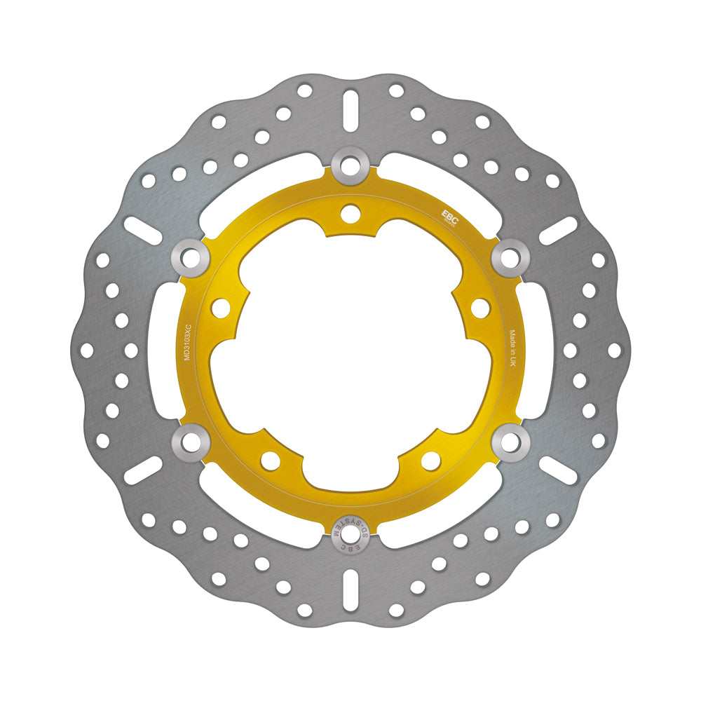 EBC 09-10 Suzuki SFV 650 Front Left/Right Contour Profile Rotor