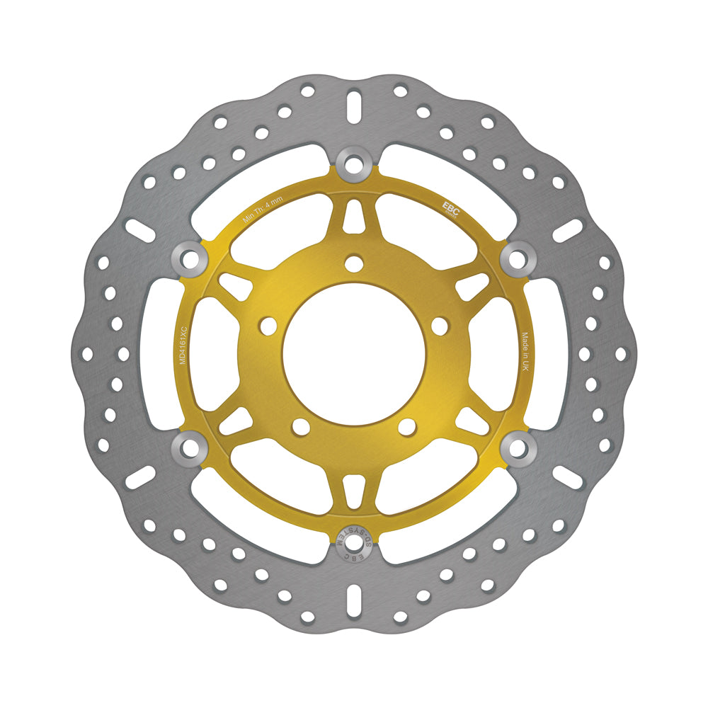 EBC 08-10 Kawasaki ZX10 R Ninja ZX 1000 E8F Front Left/RIght Contour Profile Rotor