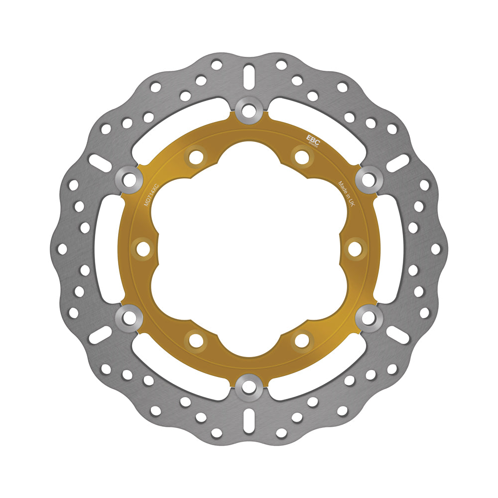 EBC 87-93 Kawasaki EX 500 A1-A7 Front MD Contour Rotor