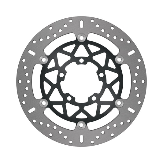 EBC 21-23 Triumph Hinckley Bonneville Bobber Black (Twin Disc 1200cc) Frt Lft/Rght Float Conv Rotor