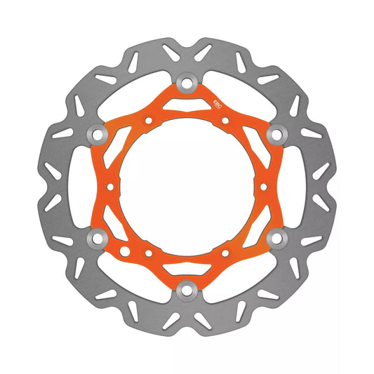 EBC 95-99 KTM EXC 250 Front Orange OSX Oversize Rotor