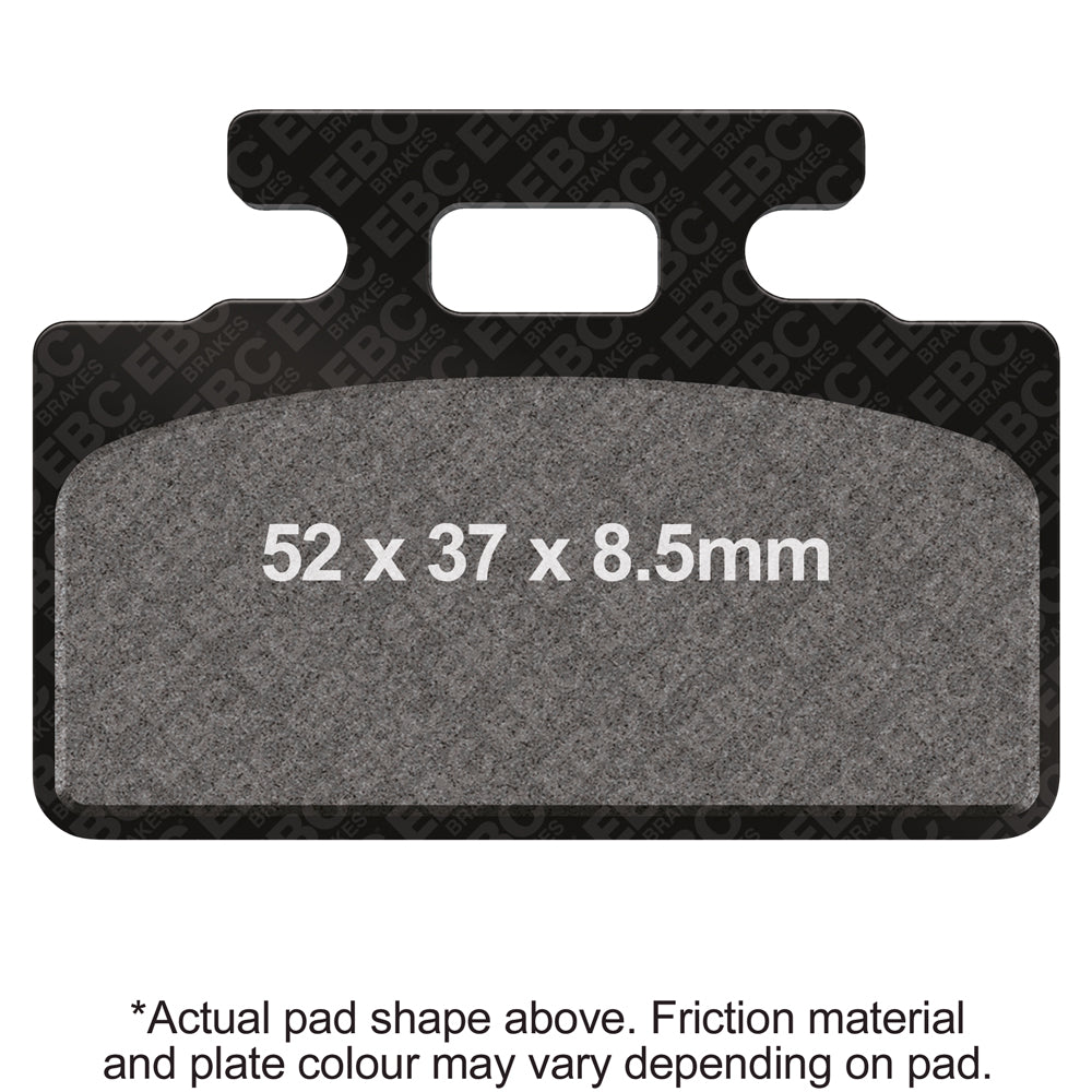 EBC 02-12 Sym DD 50 Front Left FA-SFA-X Brake Pads
