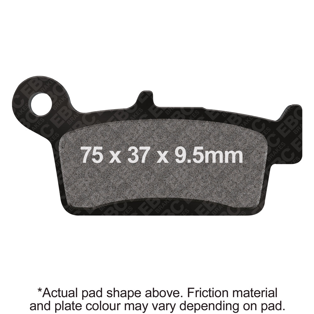 EBC 00-04 Kymco Street Cobra Racer 50 SF10AG Front Left FA-SFA-X Brake Pads