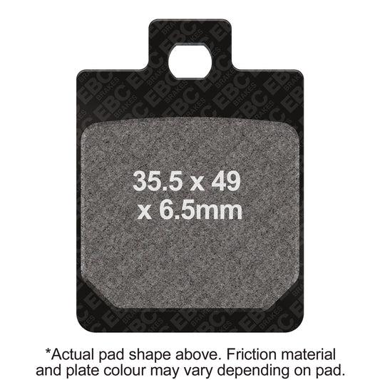 EBC 97-05 Piaggio LT 50 Front Left/Right FA-SFA-X Brake Pads