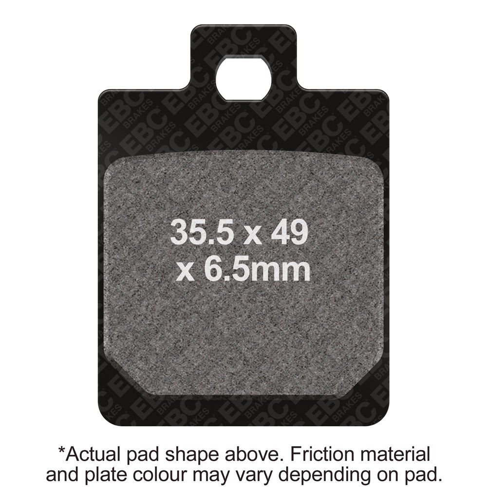EBC 97-05 Piaggio LT 50 Front Left/Right Sintered HH/R Brake Pads