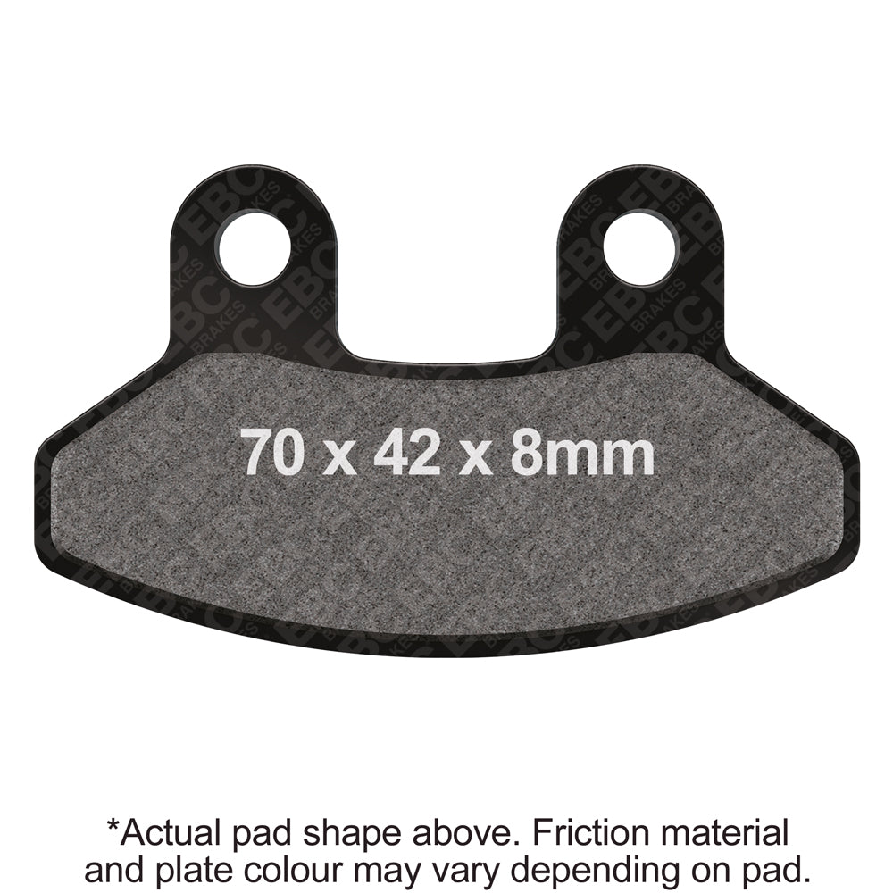 EBC 04-12 Sym RS 50 Front Left FA-SFA-X Brake Pads