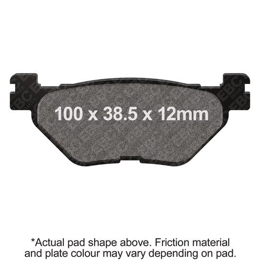 EBC 15-16 Yamaha XP 500 T-Max 530cc Rear Left Sintered R/HH Brake Pads