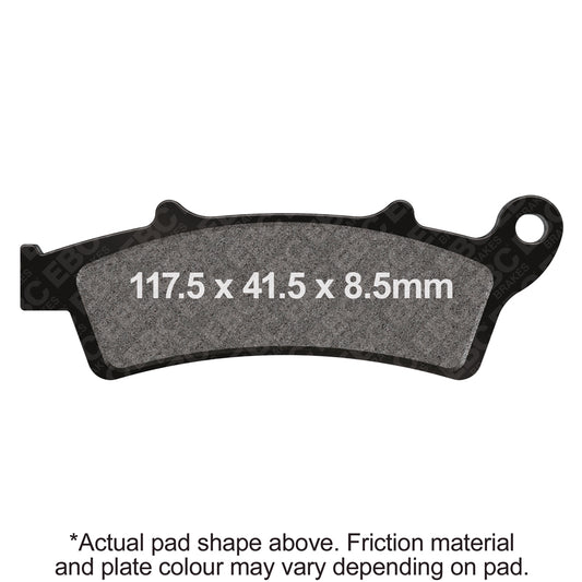 EBC 04-06 Aprilia Atlantic 200 Front Left/Right Sintered HH/R Brake Pads