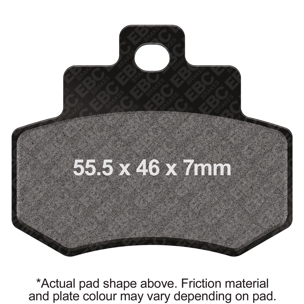 EBC 05-10 Kymco Street Grandvista 250 Rear Left FA-SFA-TT-X Brake Pads