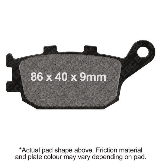 EBC 01-07 Honda NSS 250 Reflex Rear Left Sintered R/HH Brake Pads