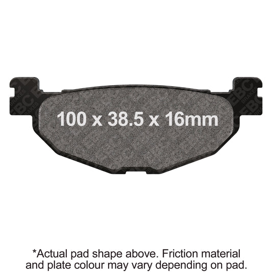 EBC 06-08 Yamaha CP 250 Morphus Rear Left Sintered R/HH Brake Pads