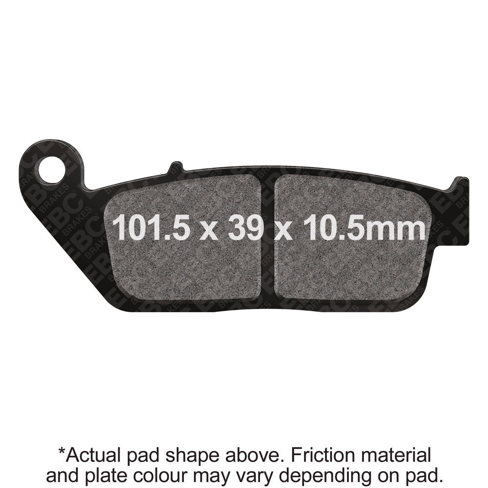 EBC 04-14 Kymco Street XCiting 500 All Models All Models Rear Left Sintered R/HH Brake Pads