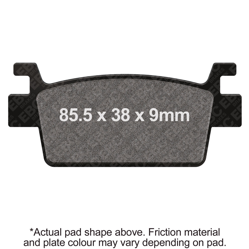 EBC 17-20 Kymco Street AK 550 Rear Right FA-SFA-TT-X Brake Pads