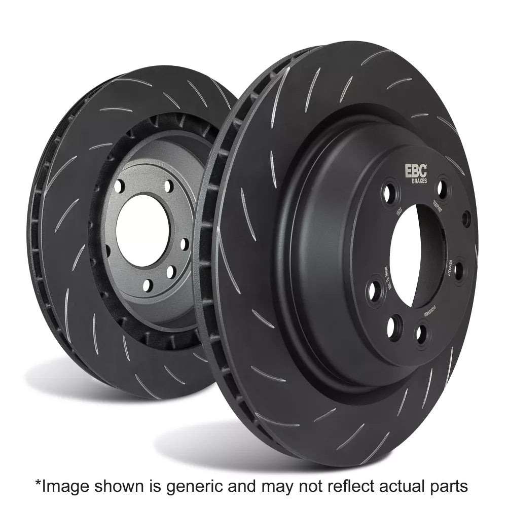 EBC Racing 09-10 Chevrolet Camaro (5th Gen) SG Racing One Piece Rear Rotors