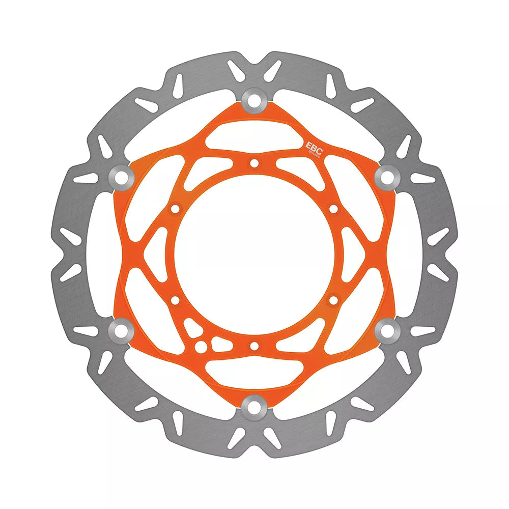 EBC 95-99 KTM EXC 250 Front Orange SMX Oversize Rotor