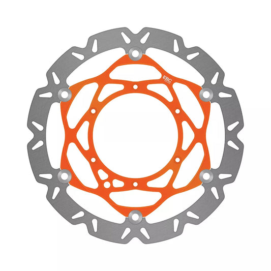 EBC 95-99 KTM EXC 250 Front Orange SMX Oversize Rotor
